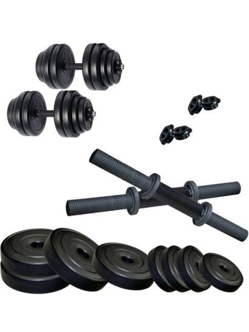 FITMAX 16 kg K PVC Home Gym Combo (Black)-FITMAX-Footwear-TATA CLIQ