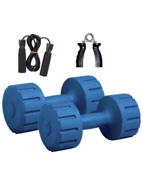 Fitmax DM PVC 3KG Combo Home Gym Kit (Multicolor)-FITMAX-Footwear-TATA CLIQ