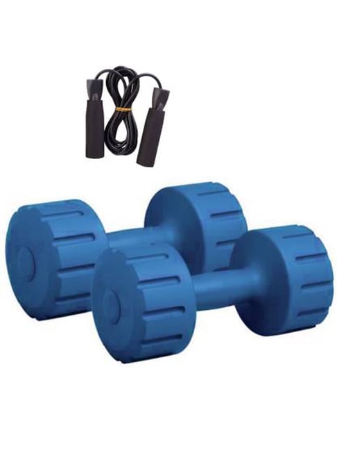 Fitmax DM PVC 1KG Combo Home Gym Kit (Blue)-FITMAX-Footwear-TATA CLIQ