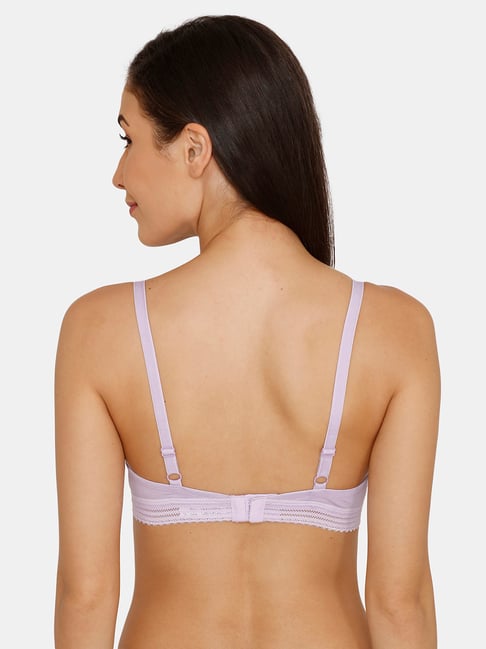 Buy Zivame Purple Under Wired Padded Push-Up Bra for Women Online @ Tata  CLiQ