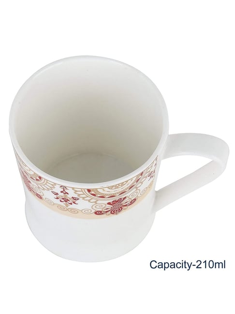 Buy Femora Microwave Safe Tea Cups (185 ml) Set of 6 at Best Price