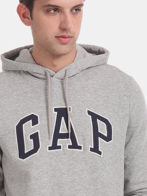 gap grey pullover hoodie