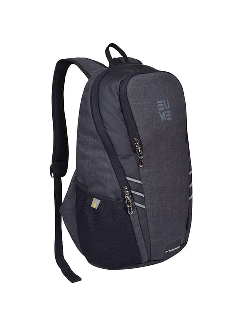 Buy EUME 22 Ltrs Grey Black Medium Laptop Backpack Online At
