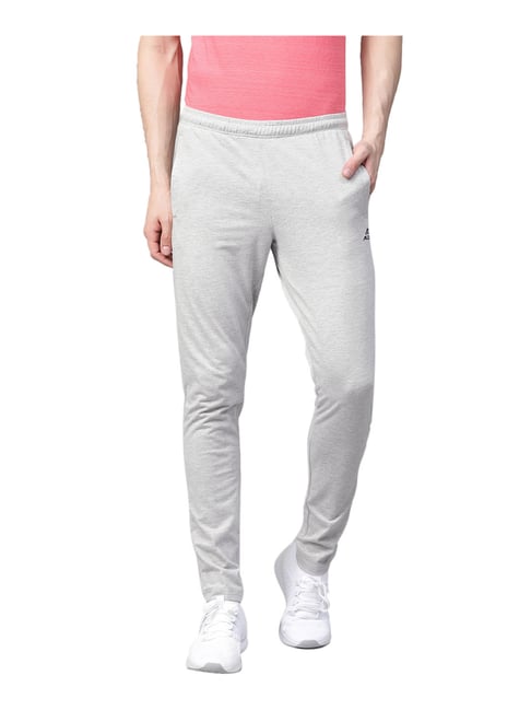 Alcis Light Grey Cotton Track Pants