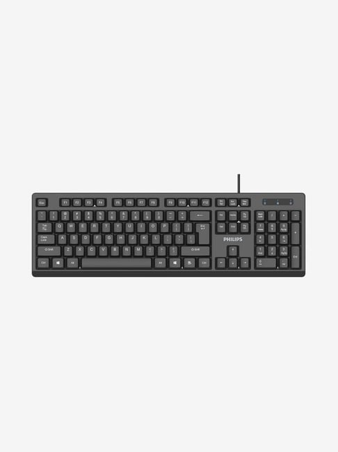 Philips SPK6234/00 Wired Keyboard Black Philips Electronics TATA CLIQ