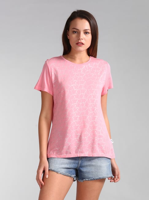 GAP Coral Frost Printed T-Shirt