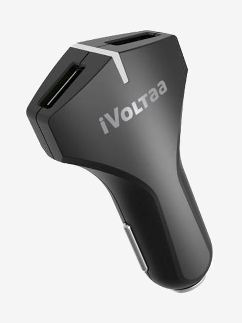 iVoltaa 6 Amp Turbo Car Charger (Black)