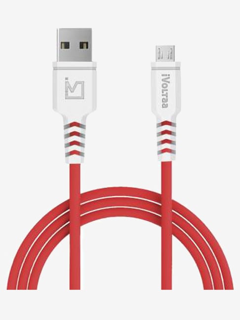 iVoltaa iVPC IM RED1 2.4 A 1 m Micro USB Cable Red