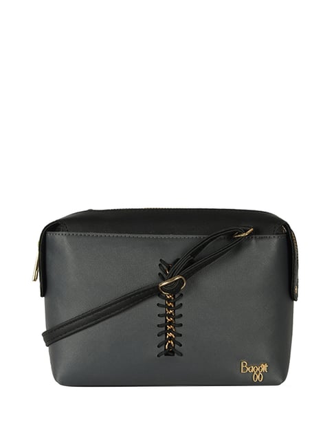 baggit grey sling bag