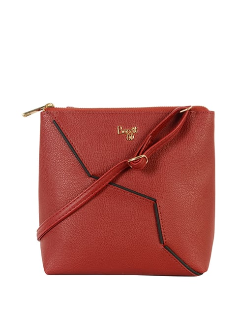 baggit red handbag