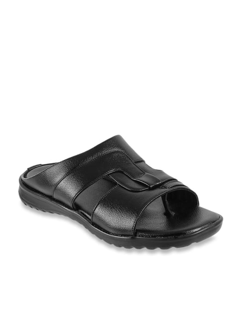 Rexine Daily Wear Casual Black Sandals For Men at Rs 900/pair in New Delhi  | ID: 2850673358030