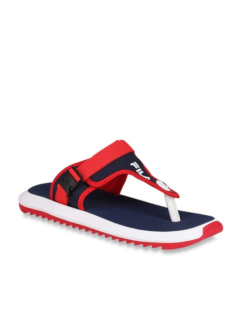 Fila sandals clearance red