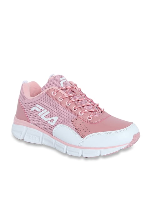 Fila womens pink running shoes best sale