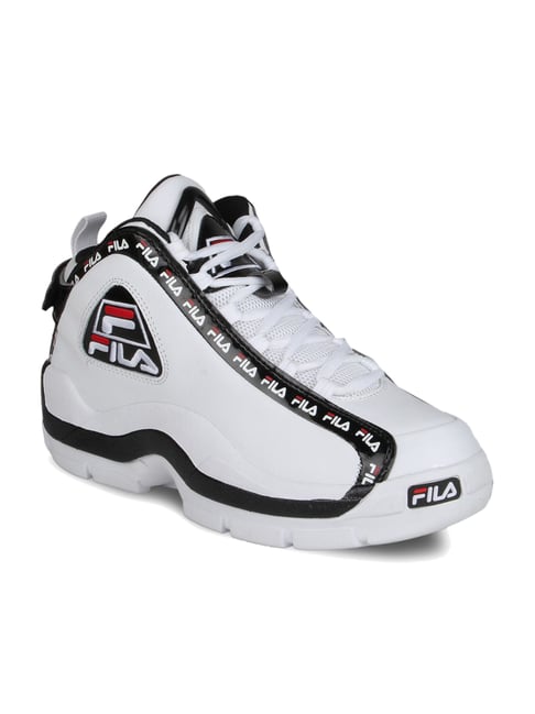 fila white ankle shoes