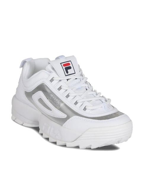 Fila Disruptor II White Sneakers from 
