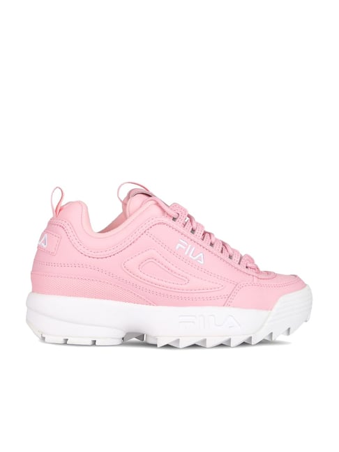 Buy Fila Disruptor Ii Pink Sneakers Online At Best Prices Tata Cliq