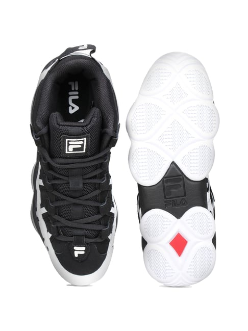 fila spaghetti high black
