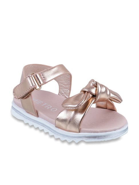 Buy Brown Flat Sandals for Women by Metro Online | Ajio.com