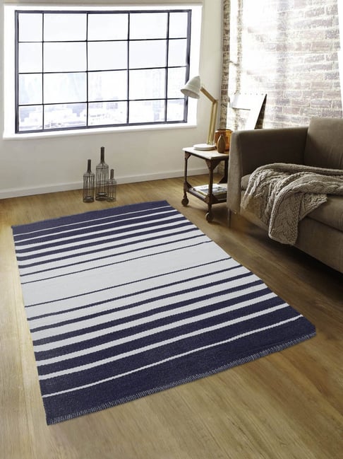 Romee Navy & White Rug - Set of 1