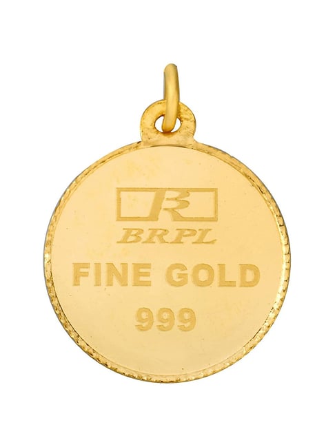 Buy Bangalore Refinery Om 24k (999) Gold Coin cum Pendant