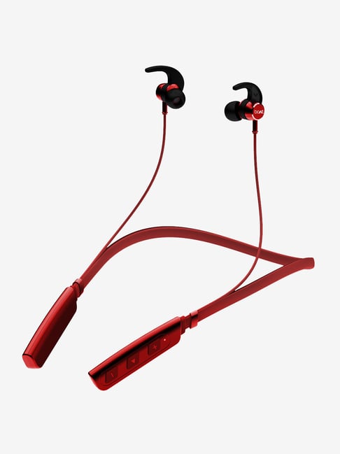 boAt Rockerz 235V2 T Wireless Earphone with ASAP Charge, Vibration Alert & Up to 8H Playtime (Red)