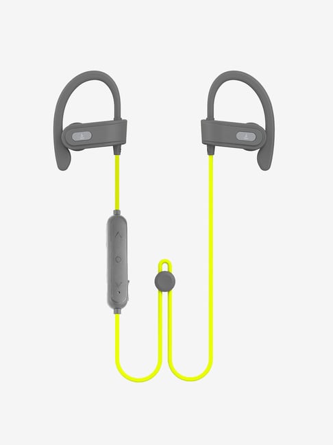 boAt Rockerz 215 T Sports Wireless Earphones with BT V5.0, Dual Pairing, IPX4 (Spirit Lime)