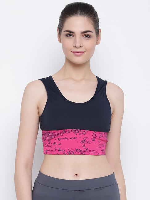 Fila Navy Non Wired Sports Bra