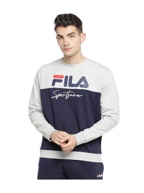 fila navy sweatshirt