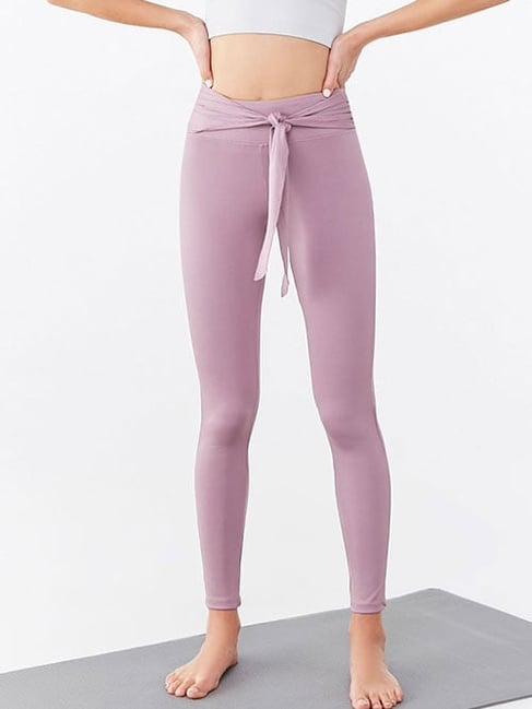 Forever 21 Mauve Regular Fit Leggings