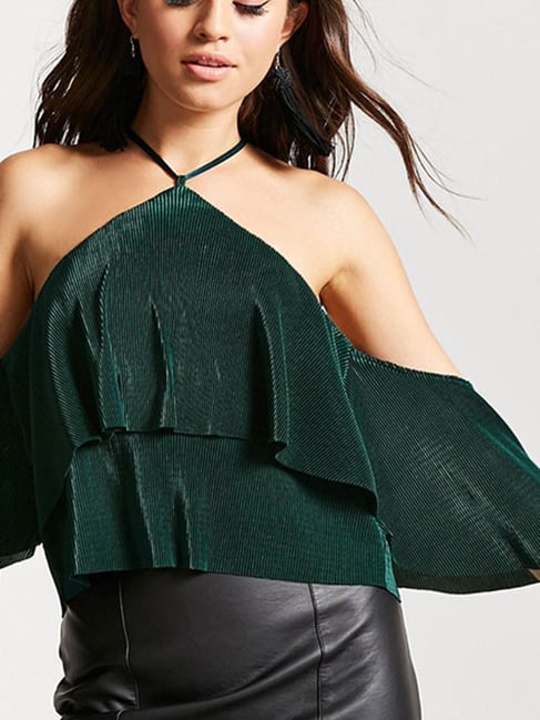slim fit dress slacks Forever Summer Striped Maxi Dress in Green