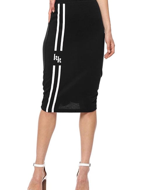 Forever 21 Black Skinny Fit Skirt