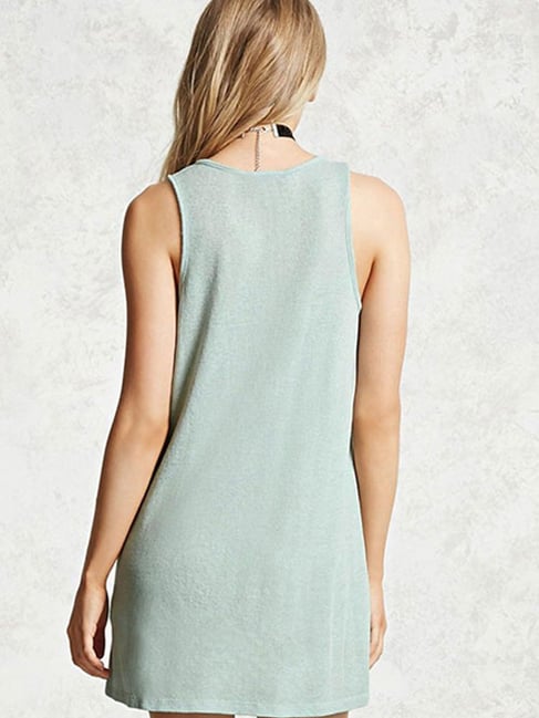 mint green dress forever 21 Mint green body con dress Forever21 Has side zip