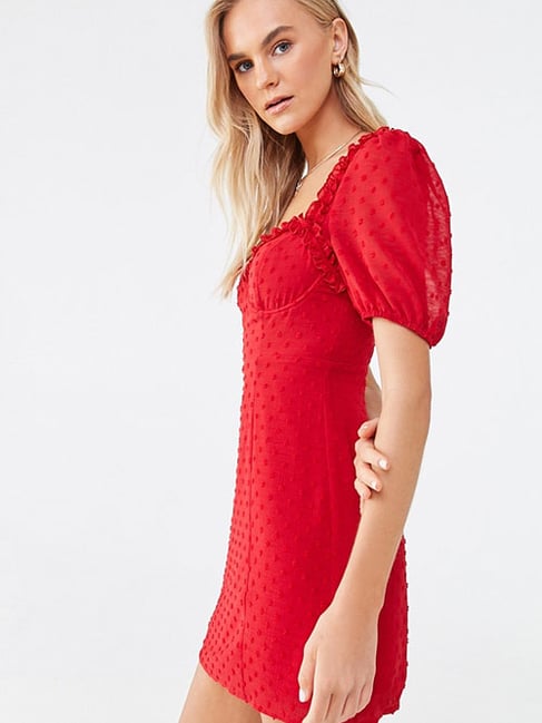 chinese dress ladies Plus Size Striped Lace-Up Sweater Dress main image 1