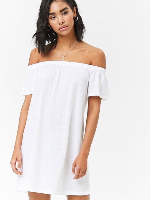 forever 21 white shirt dress Relaxed Shirt Dress 1