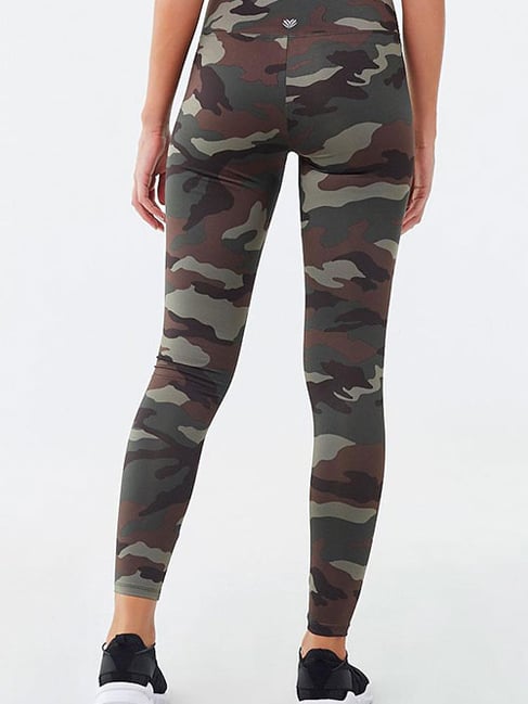 Camo Print Wideband High Waist Sports Leggings – Wear.Style