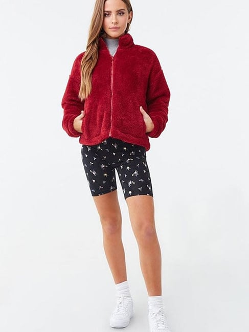 red forever 21 jacket