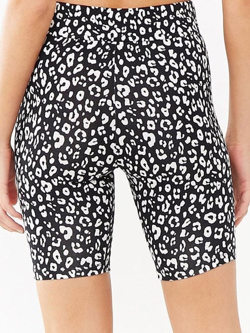 Cheetah print biker store shorts forever 21