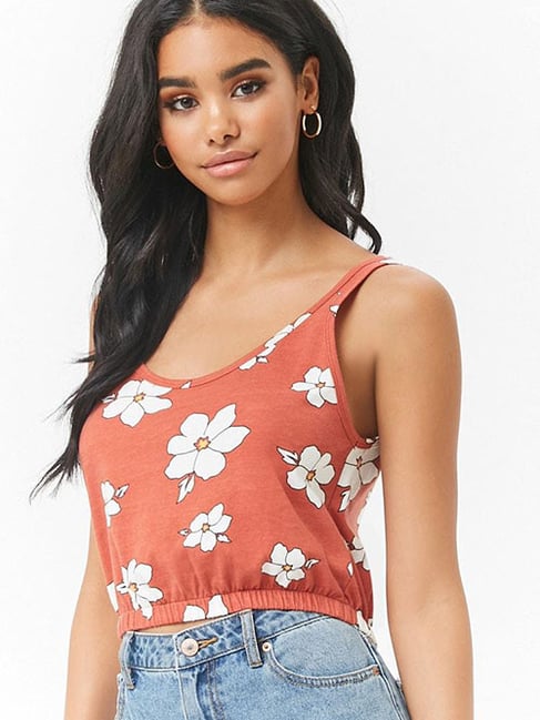 forever 21 contemporary crop top