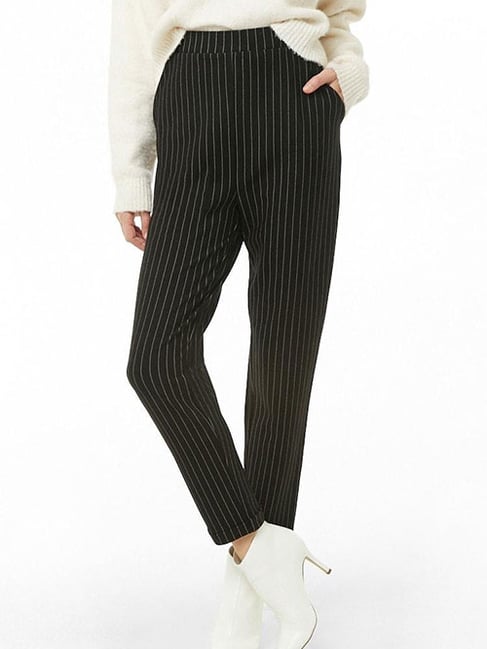 New trends for 2019 | Pinstripe wide leg pants | Pinstripe pants outfit,  Women pants casual, Stripy trousers