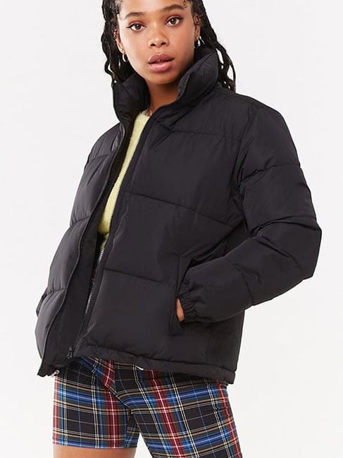 forever 21 quilted puffer jacket