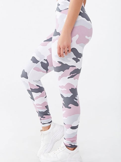 Forever 21 camo leggings hotsell