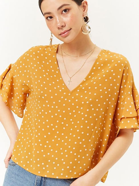 polka dot tops forever 21