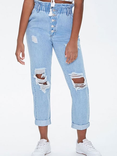 Paper bag discount jeans forever 21