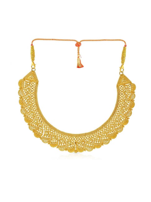 Diamonds 22k Yellow Gold Necklace 