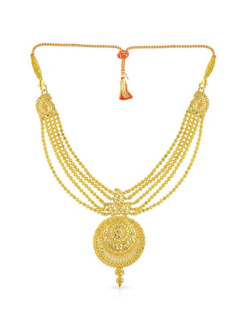 Diamonds 22k Yellow Gold Necklace 