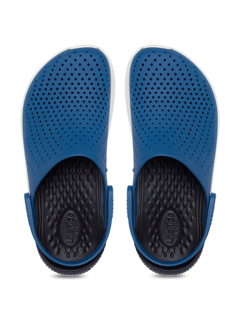 Buy Crocs Literide Vivid Blue Back Strap Clogs for Men at Best