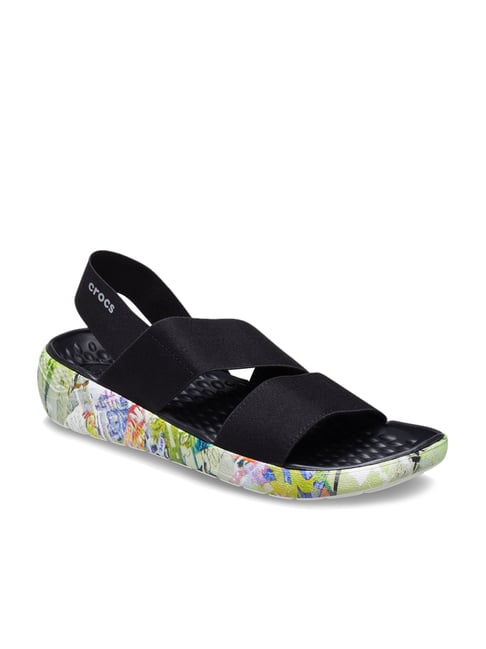 Buy Light Grey Flat Sandals for Women by CROCS Online | Ajio.com