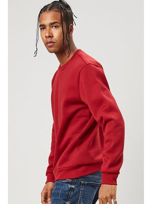 Forever 21 red outlet sweatshirt