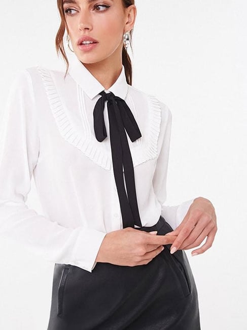 collar shirts for womens forever 21