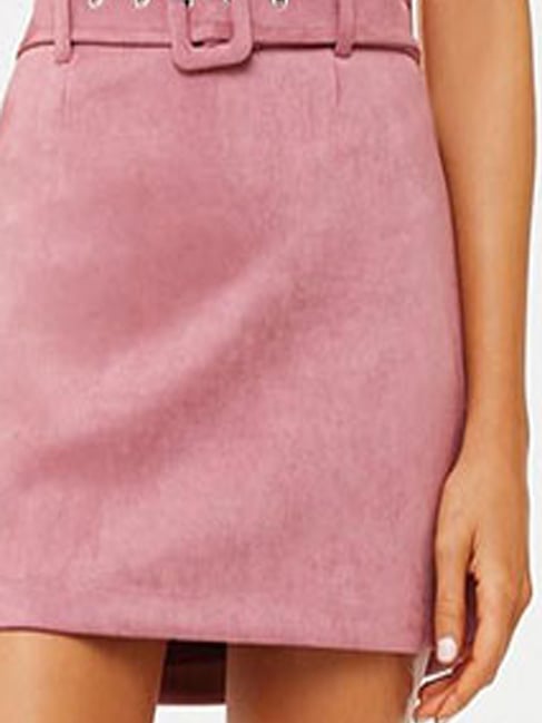 Forever 21 Pink Regular Fit Skirt